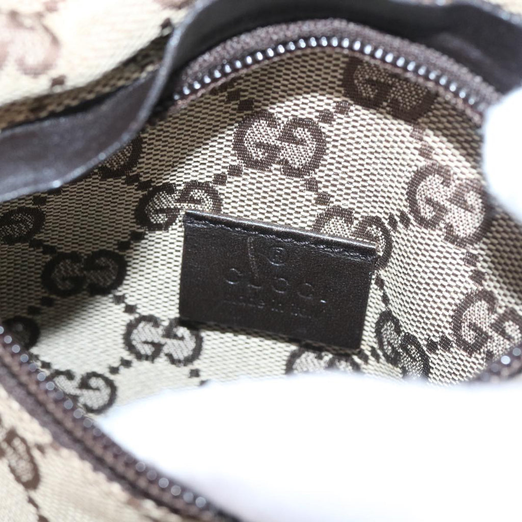 GUCCI GG Canvas Waist bag Beige 28566 55333