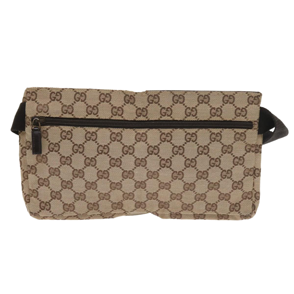 GUCCI GG Canvas Waist bag Beige 28566 55333