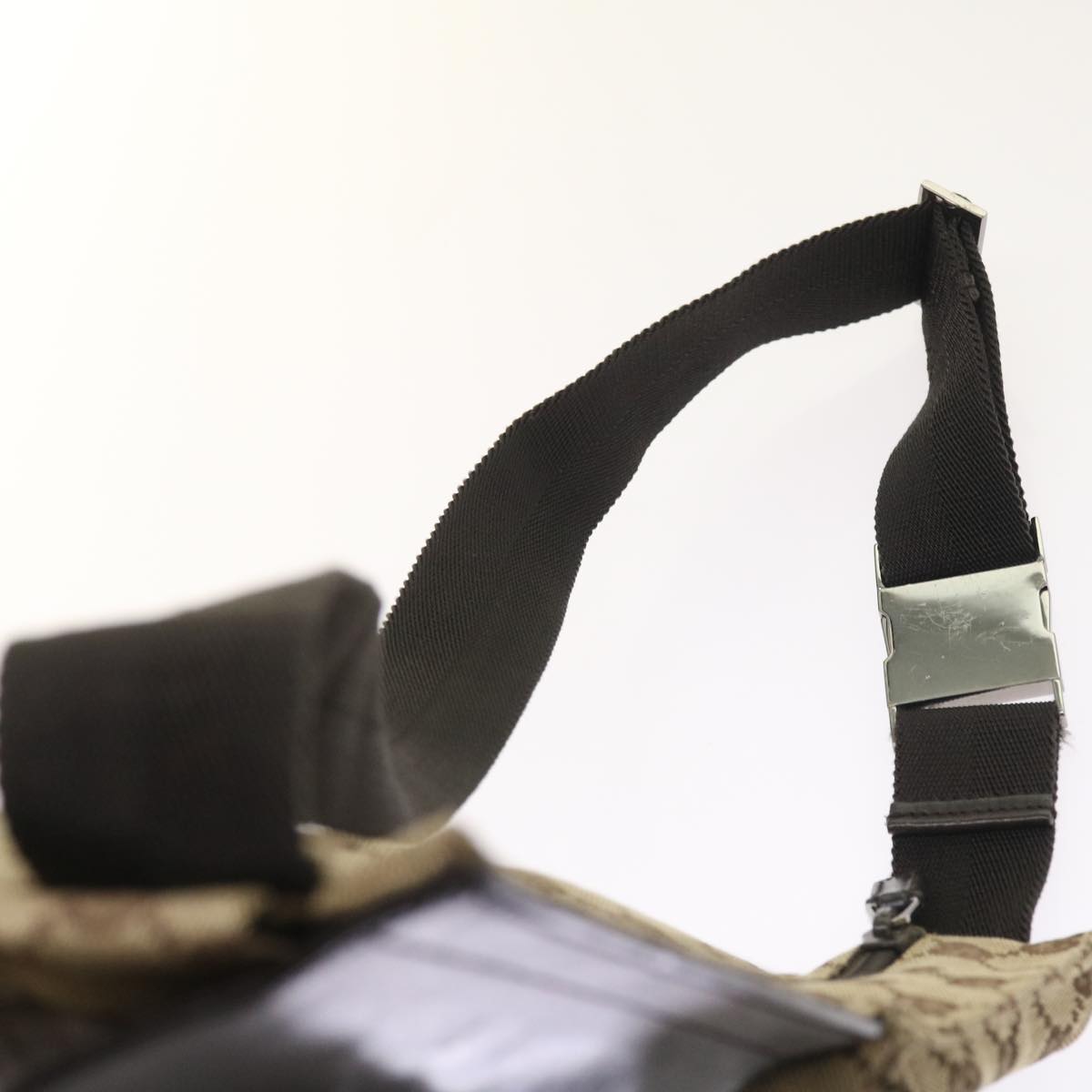 GUCCI GG Canvas Waist bag Beige 28566 55333