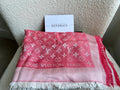 Louis Vuitton Pink Monogram Shawl (RRP £450)