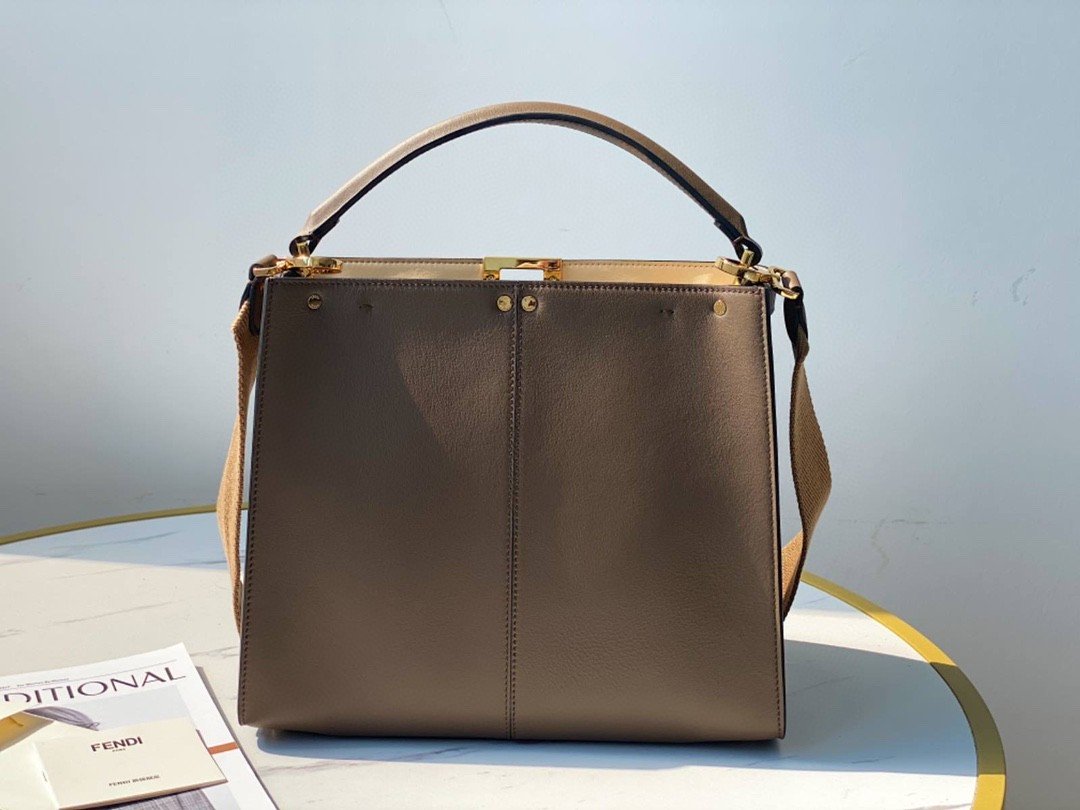 FI GlamI X-Lite Tote MeGLAMIum Light Brown Bag For Woman 30cm/12in