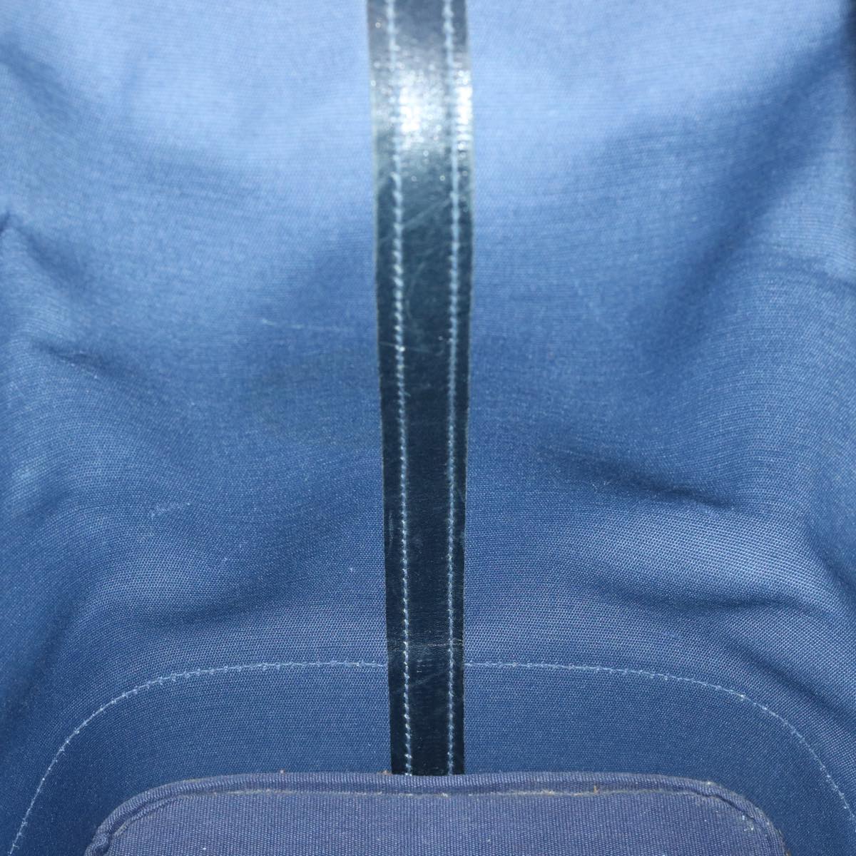 GUCCI GG Canvas Sherry Line Boston Bag Navy Red 55404