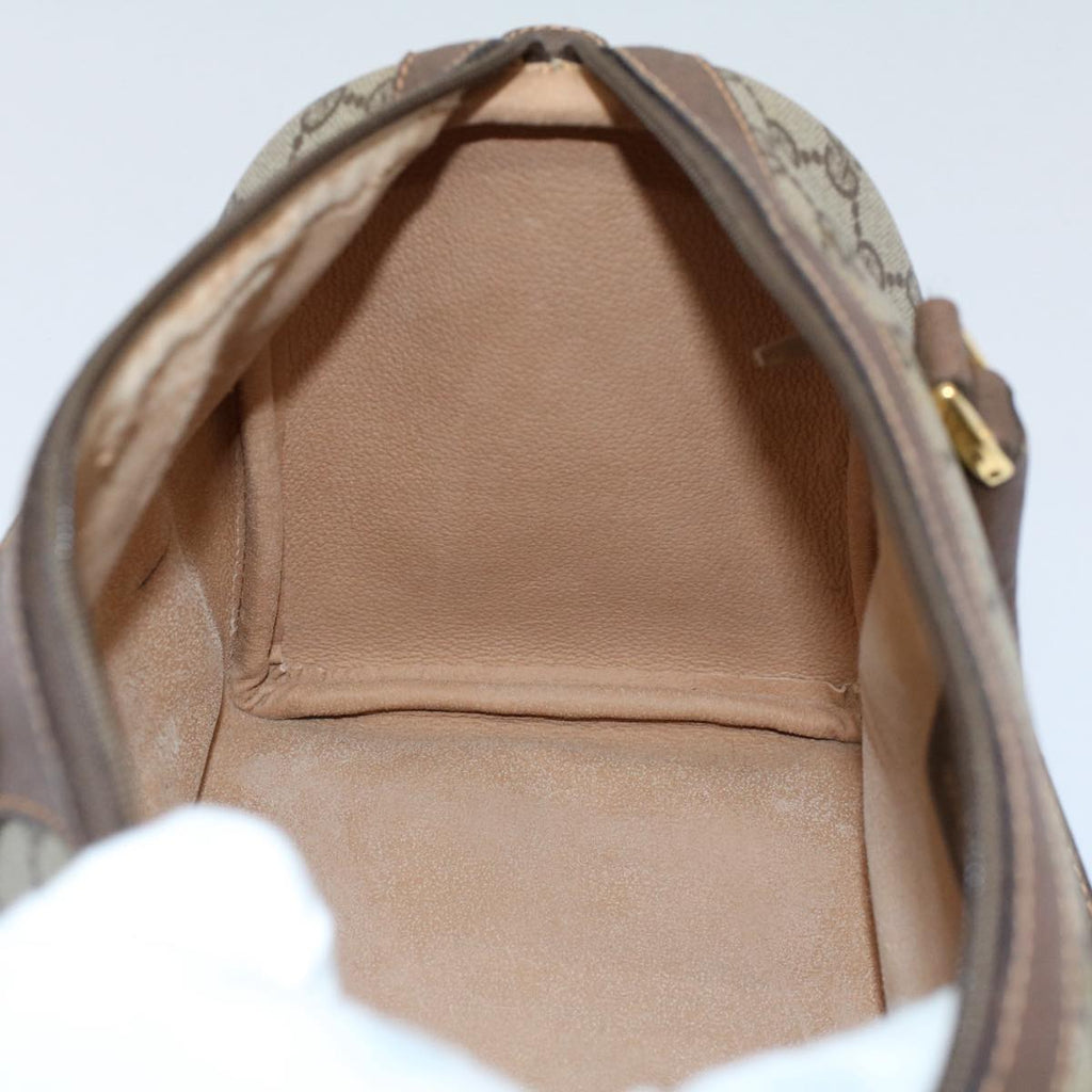 GUCCI GG Supreme Web Sherry Line Hand Bag Beige Red Green 40 02 007 55408