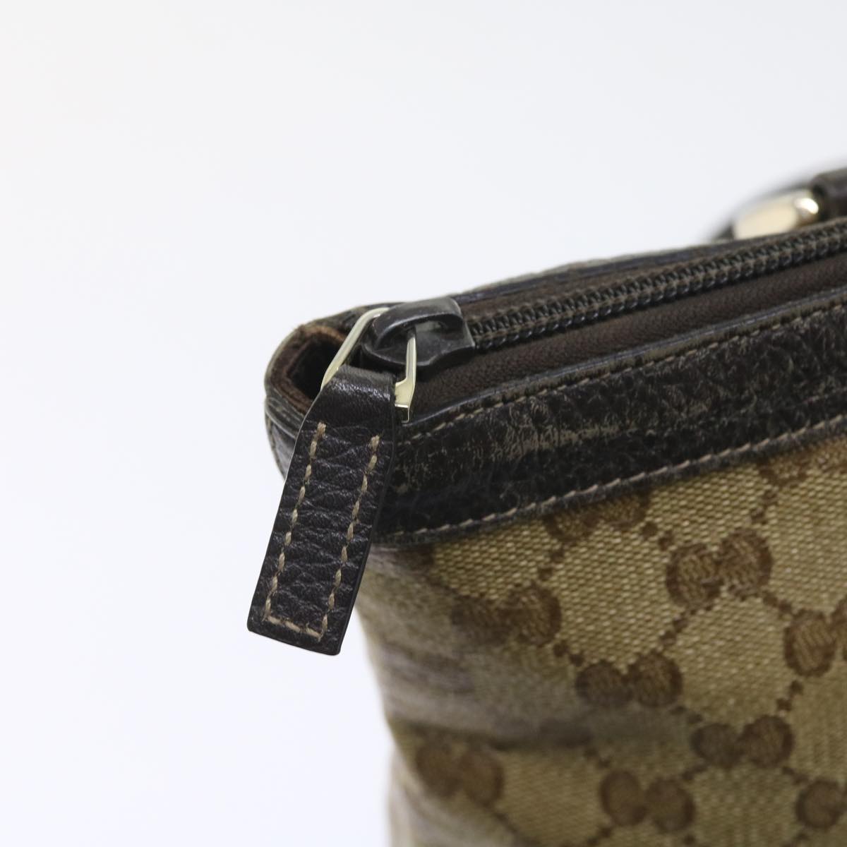 GUCCI GG Crystal Hand Bag Beige 268640 55415