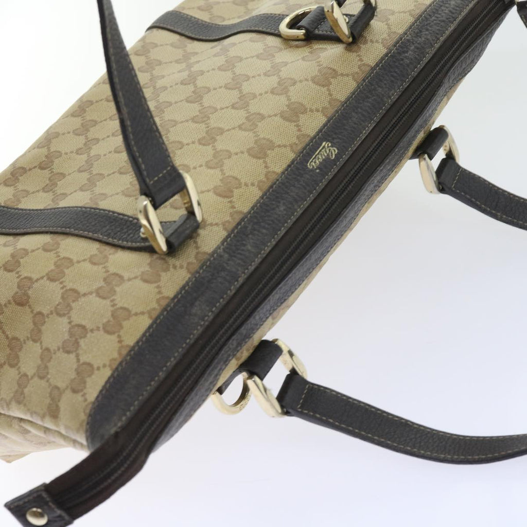 GUCCI GG Crystal Hand Bag Beige 268640 55415