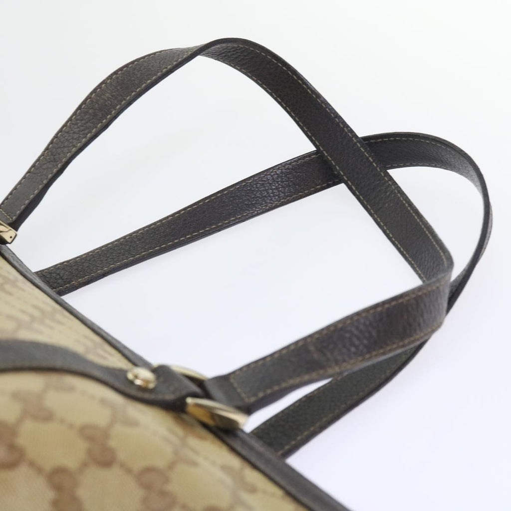 GUCCI GG Crystal Hand Bag Beige 268640 55415