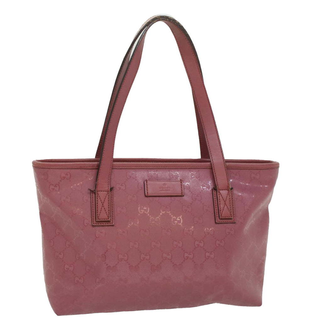 GUCCI GG implementation Tote Bag Pink 211138 55416