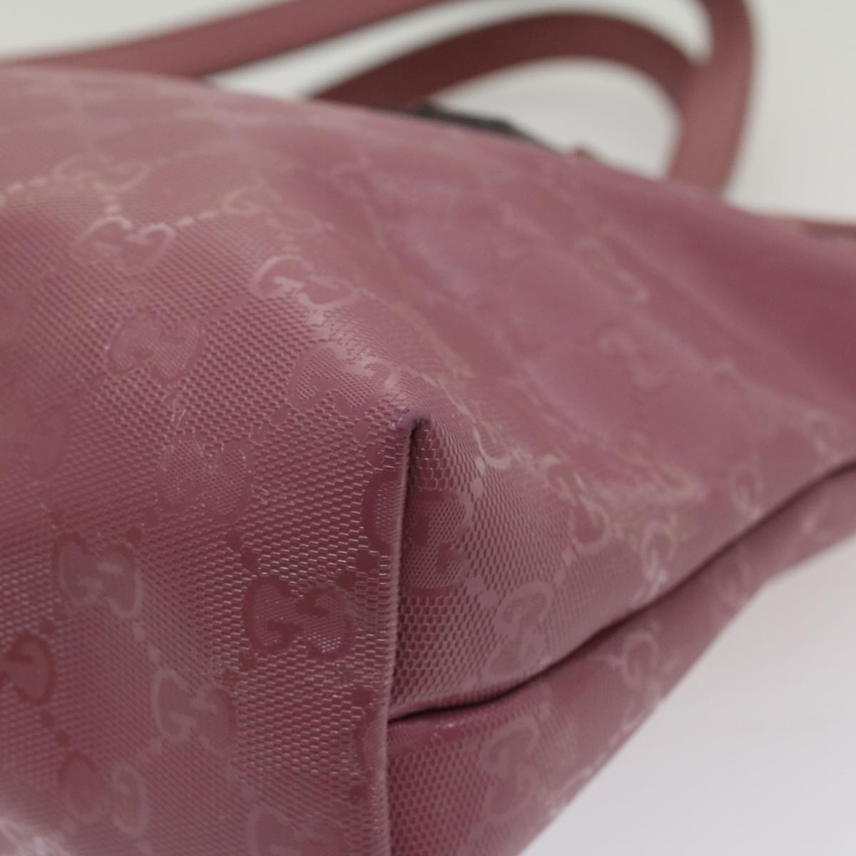 GUCCI GG implementation Tote Bag Pink 211138 55416