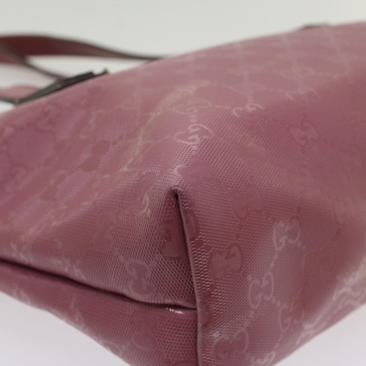 GUCCI GG implementation Tote Bag Pink 211138 55416