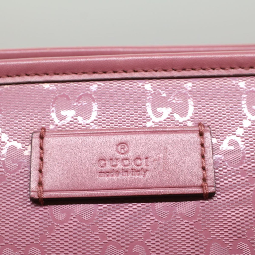 GUCCI GG implementation Tote Bag Pink 211138 55416