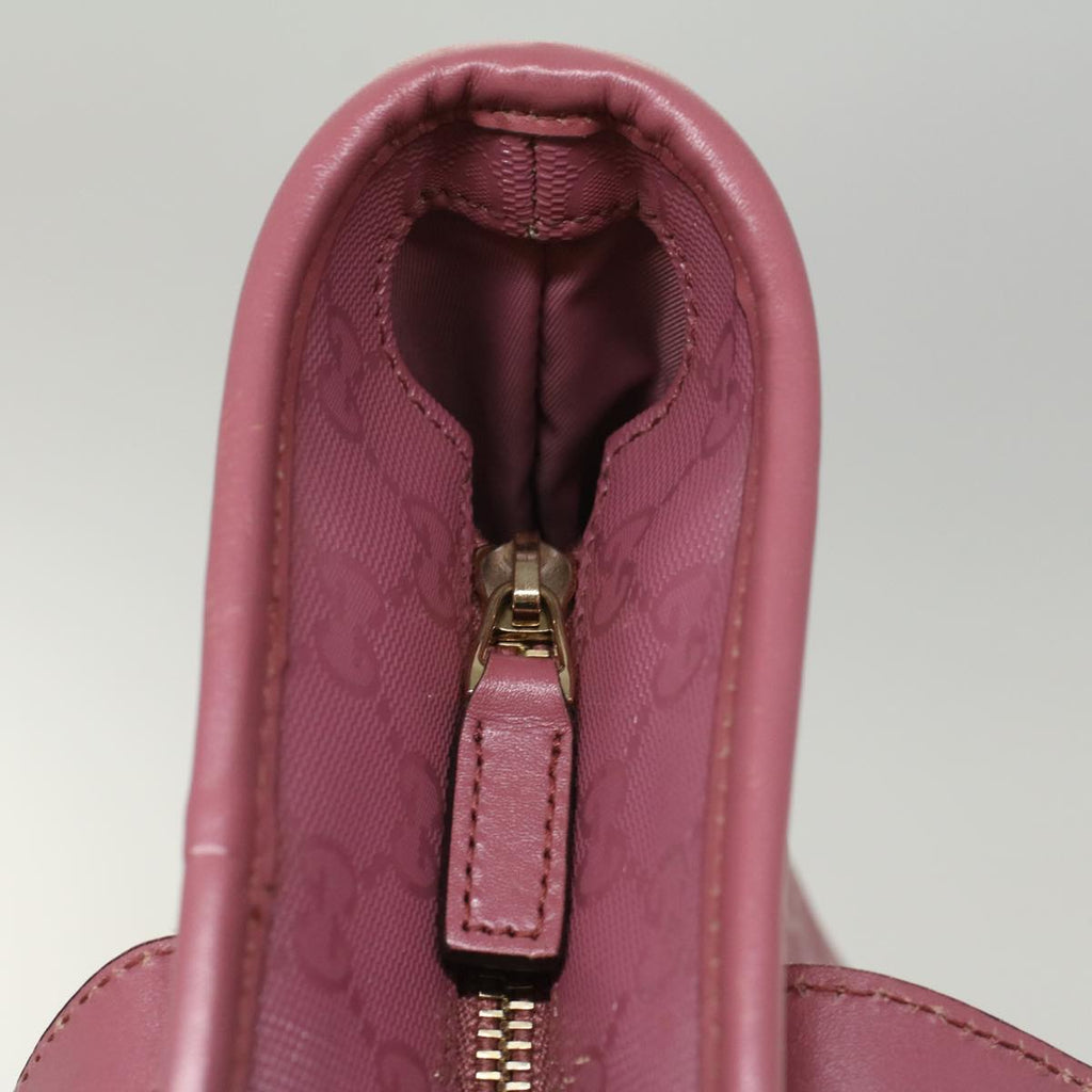 GUCCI GG implementation Tote Bag Pink 211138 55416