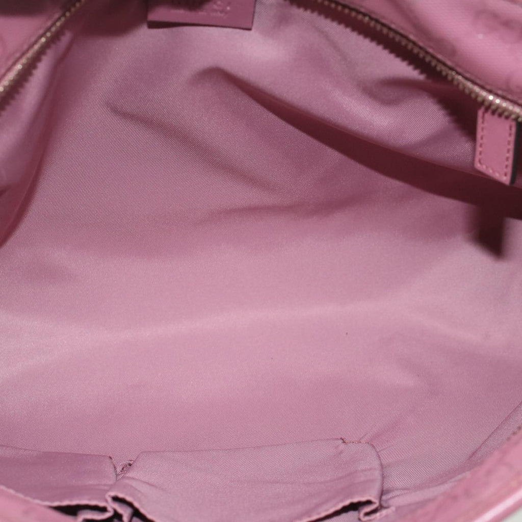 GUCCI GG implementation Tote Bag Pink 211138 55416