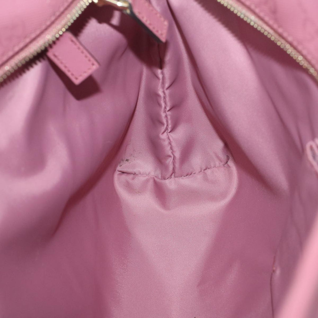 GUCCI GG implementation Tote Bag Pink 211138 55416