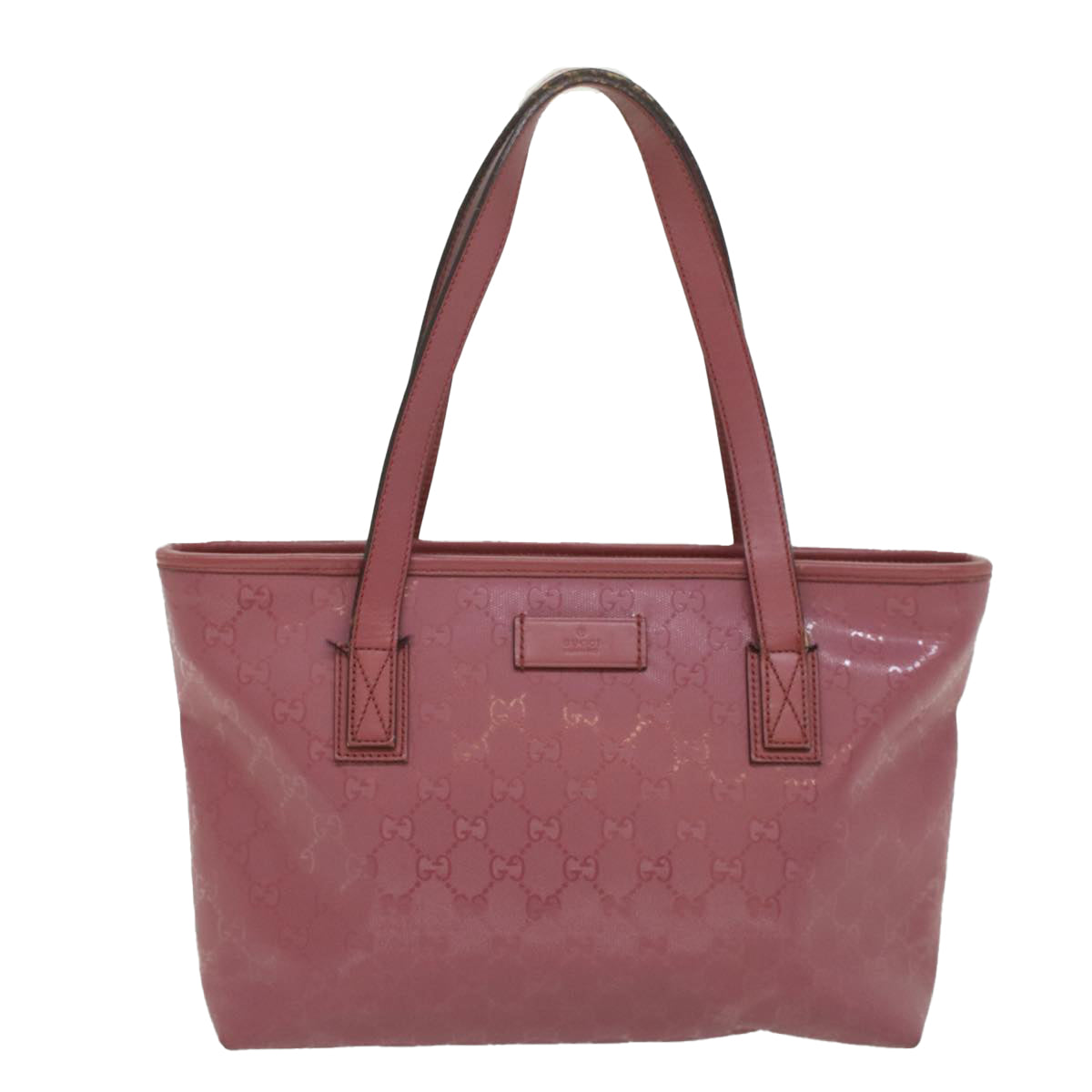 GUCCI GG implementation Tote Bag Pink 211138 55416