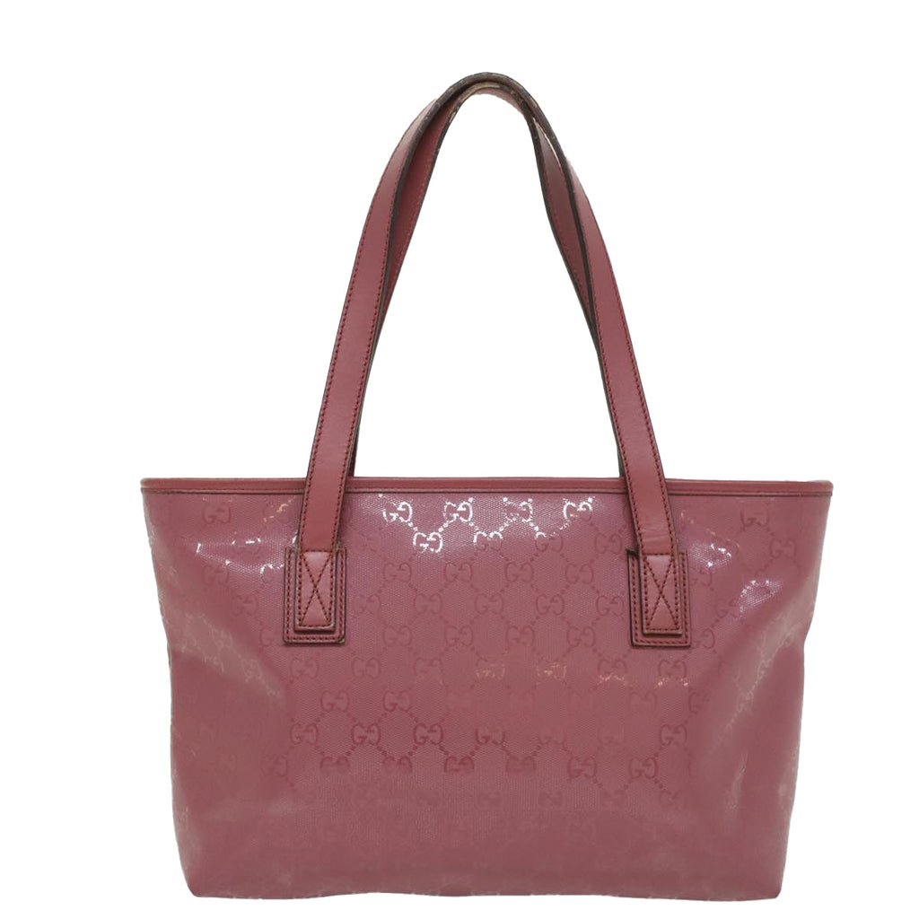 GUCCI GG implementation Tote Bag Pink 211138 55416