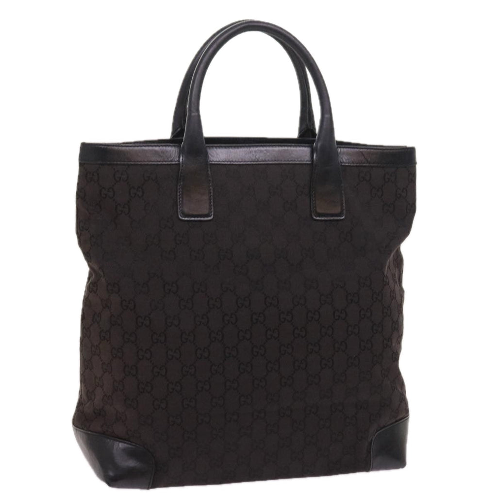 GUCCI GG Canvas Hand Bag Black 002 1093 3444 55417