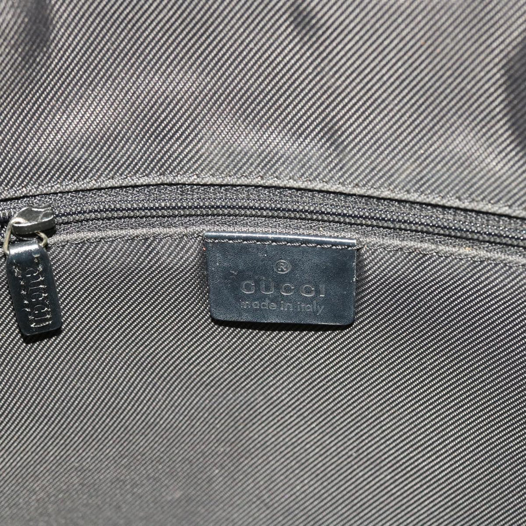GUCCI GG Canvas Hand Bag Black 002 1093 3444 55417