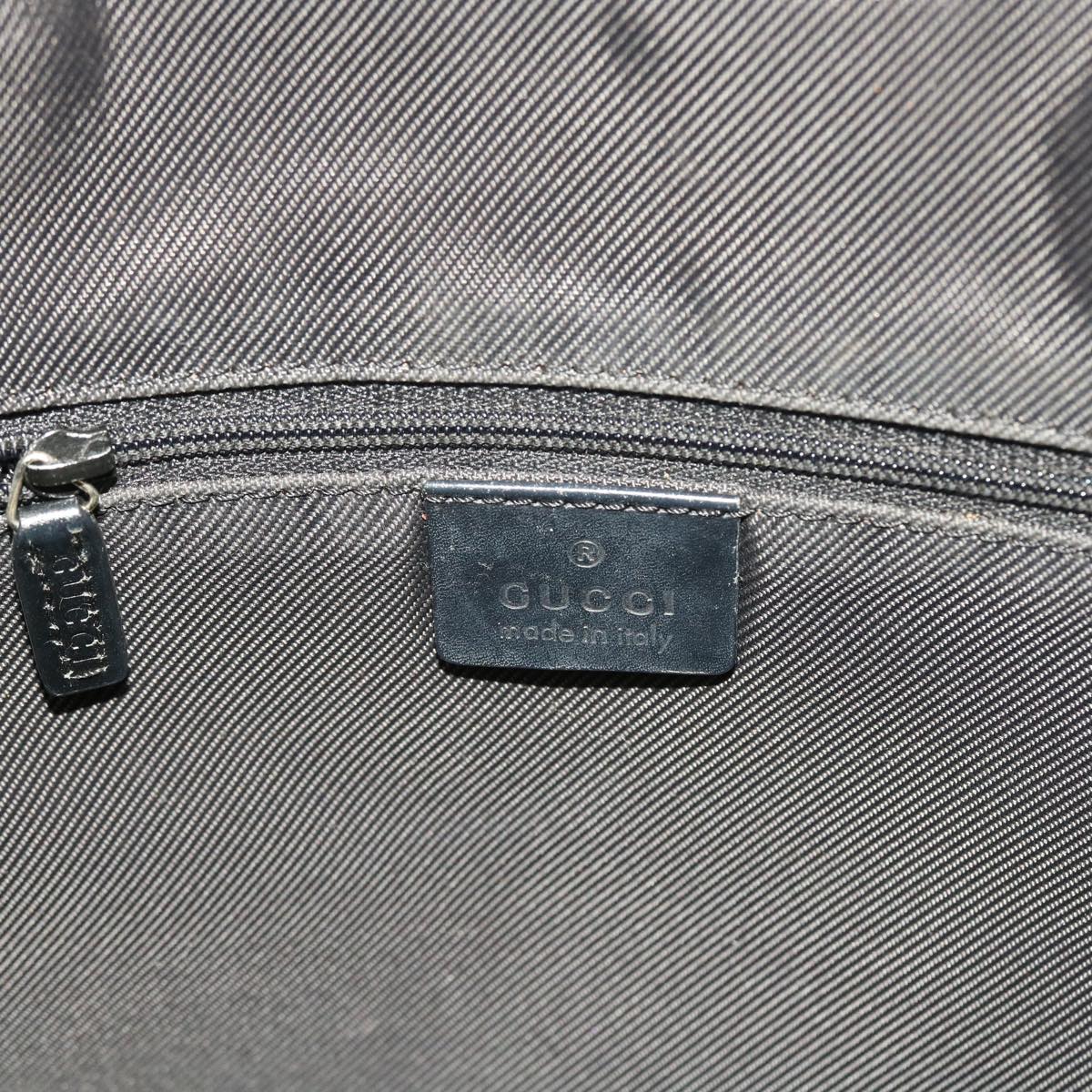 GUCCI GG Canvas Hand Bag Black 002 1093 3444 55417