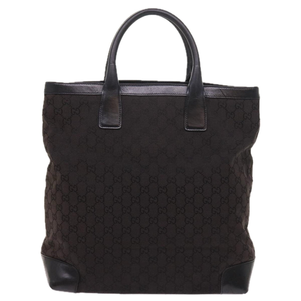 GUCCI GG Canvas Hand Bag Black 002 1093 3444 55417