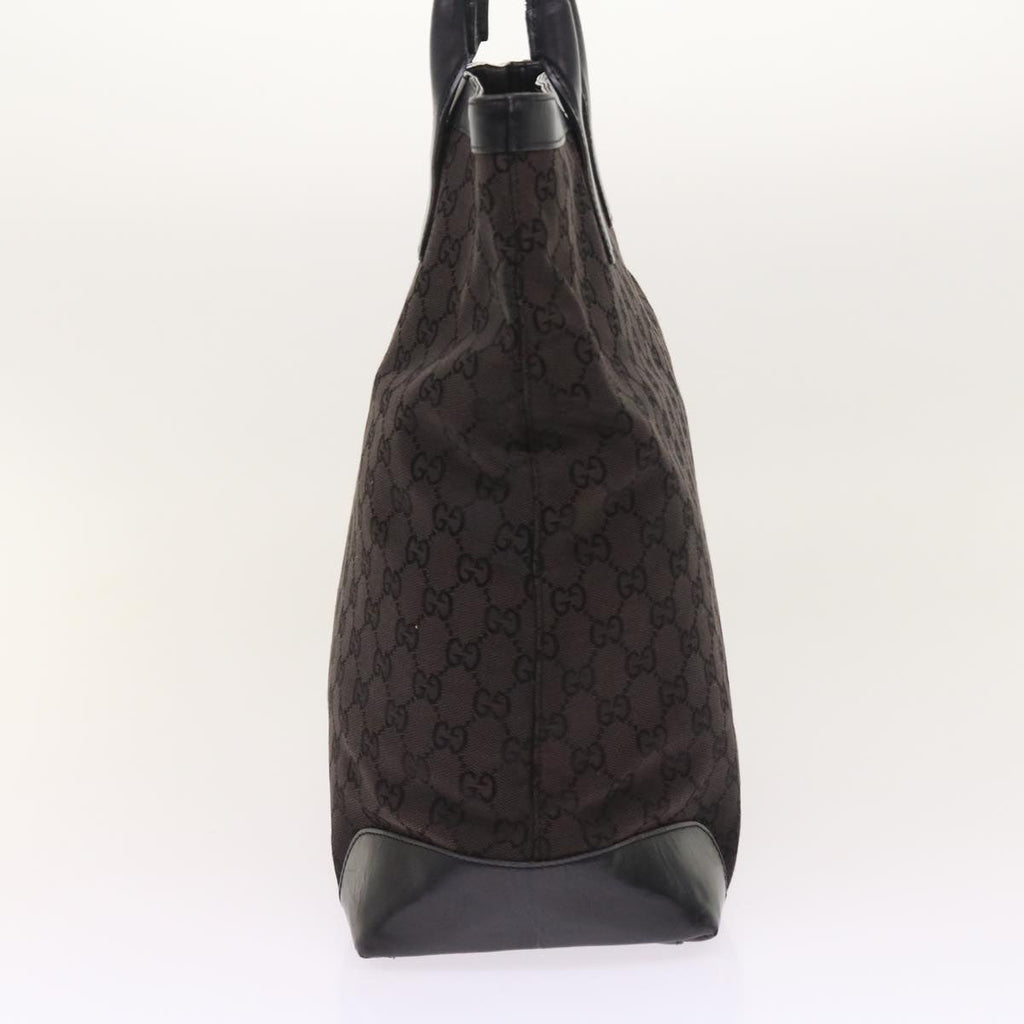 GUCCI GG Canvas Hand Bag Black 002 1093 3444 55417