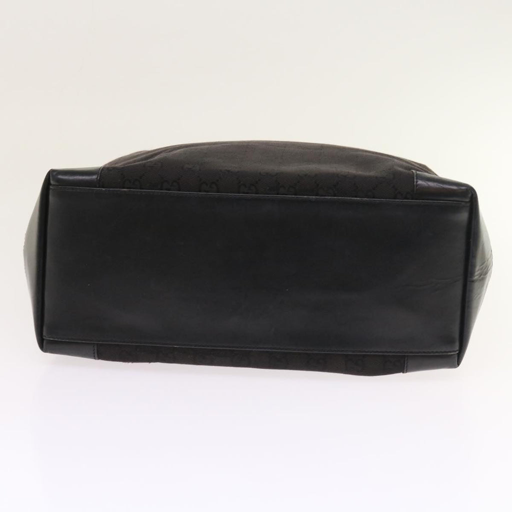 GUCCI GG Canvas Hand Bag Black 002 1093 3444 55417