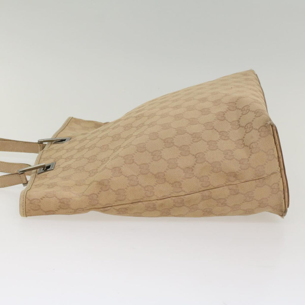 GUCCI GG Canvas Tote Bag Beige 31243 55447