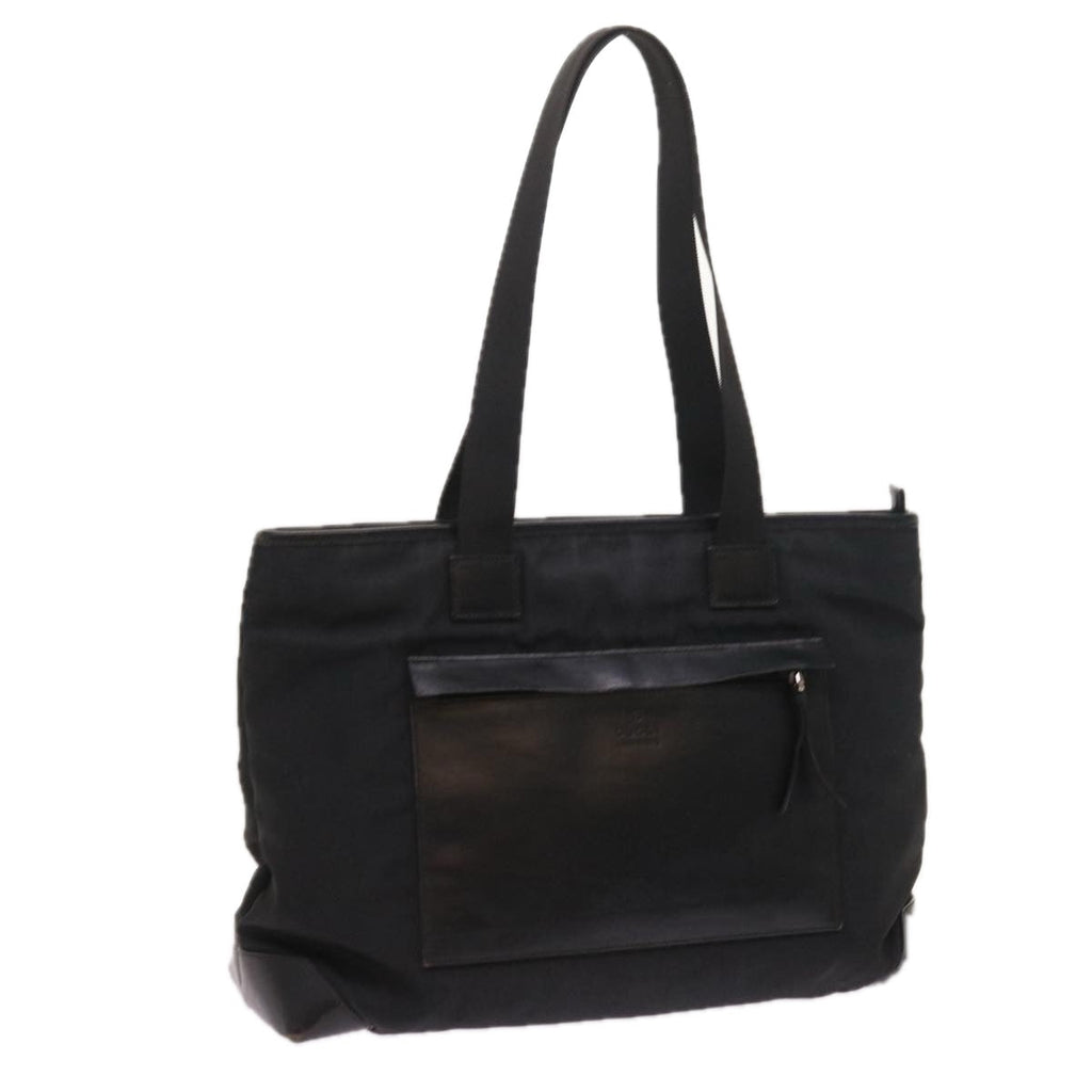 GUCCI Tote Bag Nylon Black 019 0426 3444 55448
