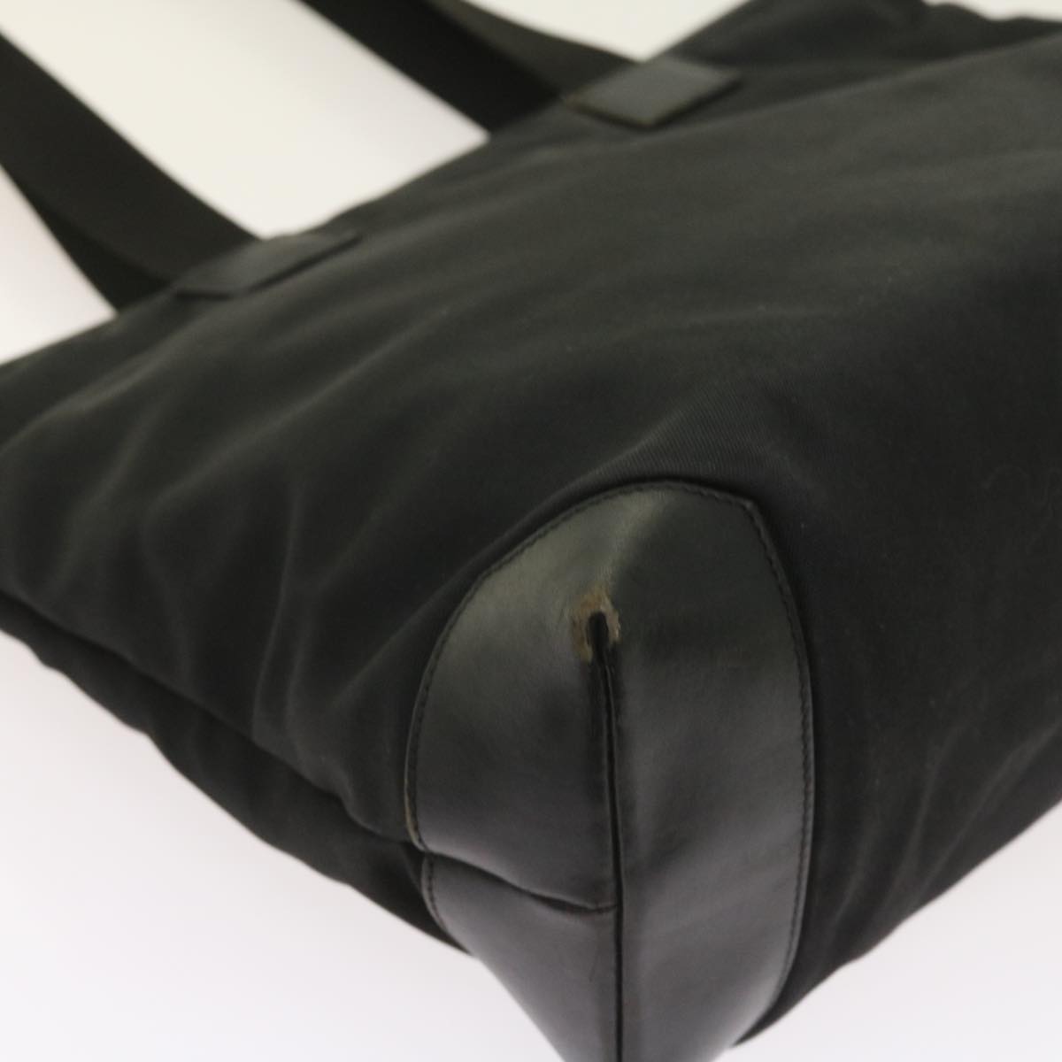 GUCCI Tote Bag Nylon Black 019 0426 3444 55448