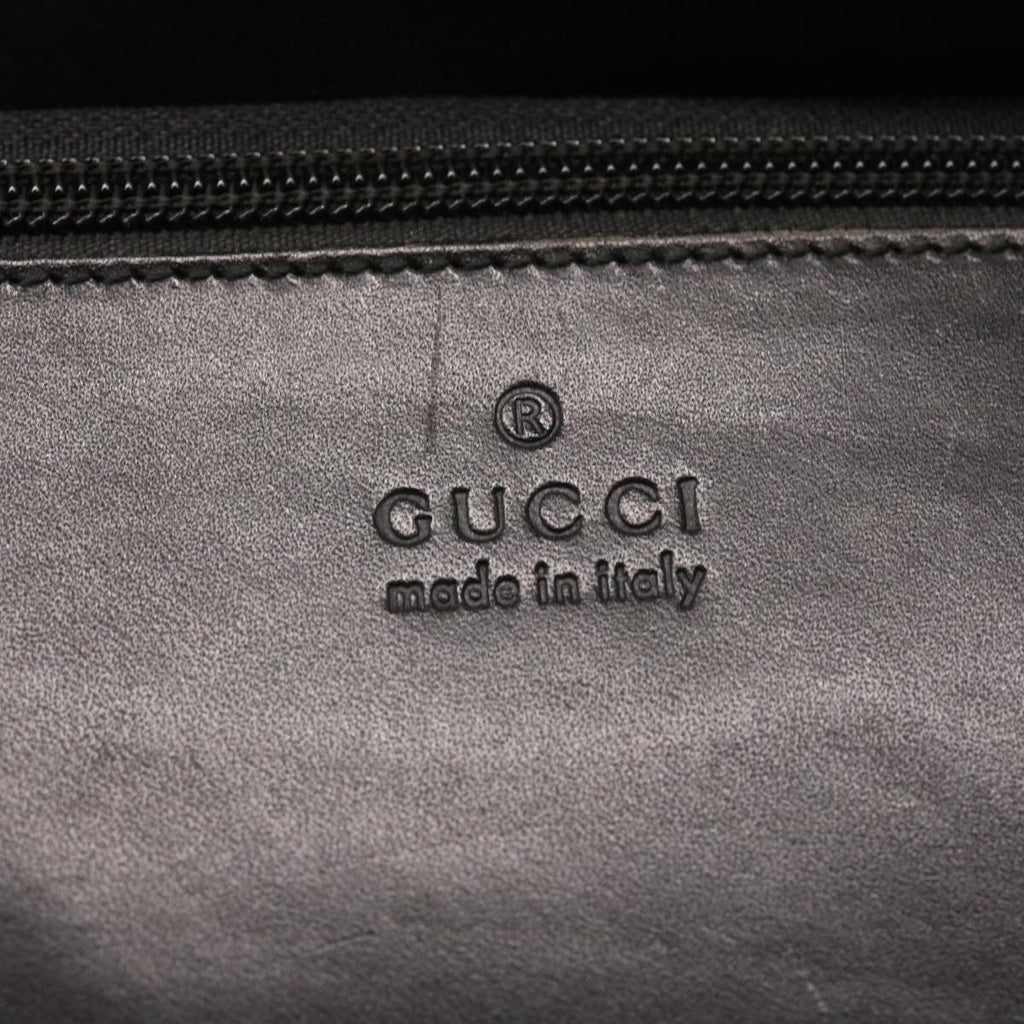 GUCCI Tote Bag Nylon Black 019 0426 3444 55448