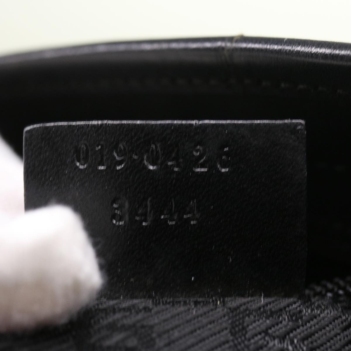 GUCCI Tote Bag Nylon Black 019 0426 3444 55448