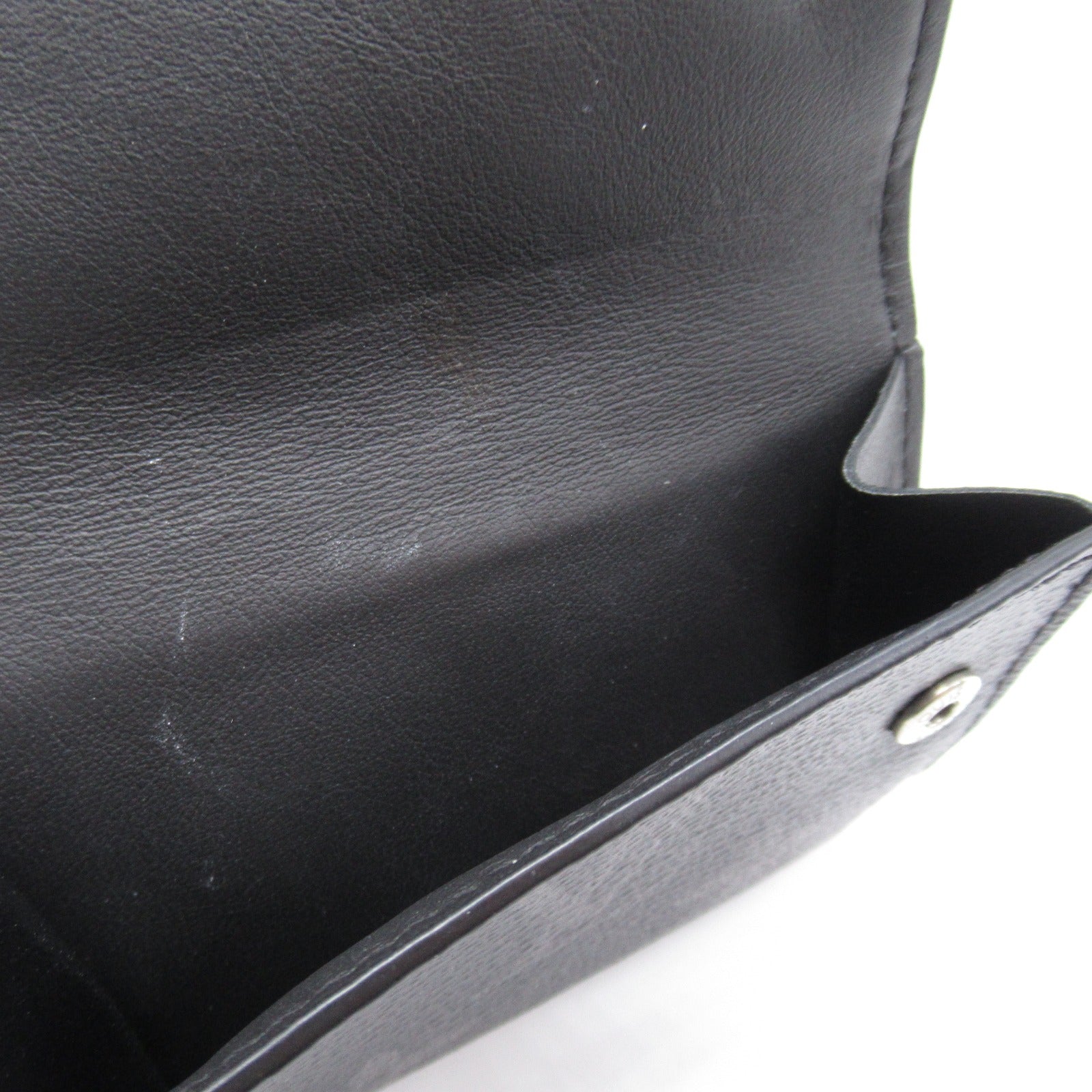 Louis Vuitton Dialovery Compact Wallet Three Fold Wallet Wallet PVC Coated Canvas Monogram Clippers   Black M67630