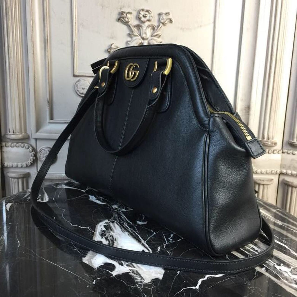 Glami Re(Belle) Large Top Handle Bag Black For Women 15.75in/40cm Glami
