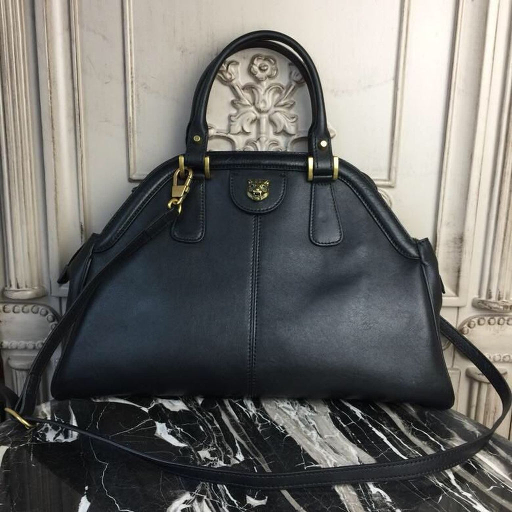 Glami Re(Belle) Large Top Handle Bag Black For Women 15.75in/40cm Glami