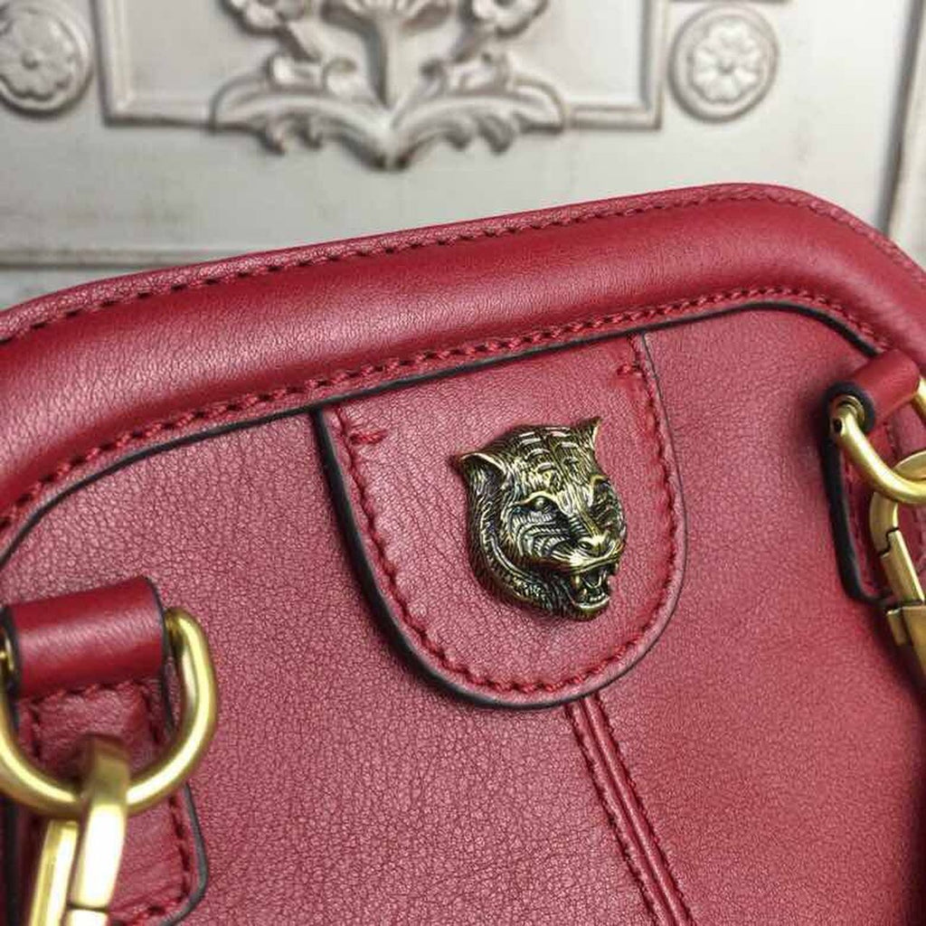 Glami RE(BELLE) MeGLAMIum Top Handle Bag Red For Women 10.7in/27cm Glami