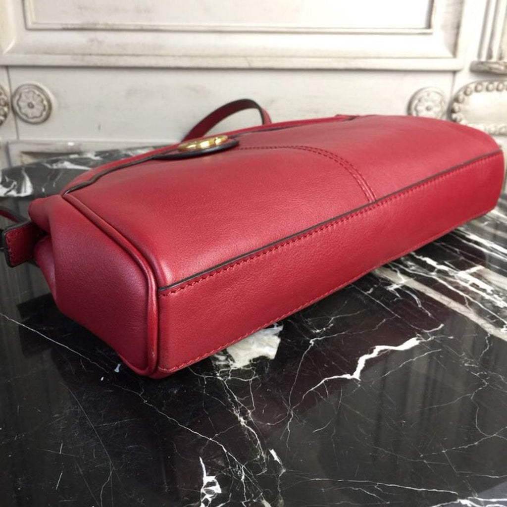Glami RE(BELLE) MeGLAMIum Top Handle Bag Red For Women 10.7in/27cm Glami
