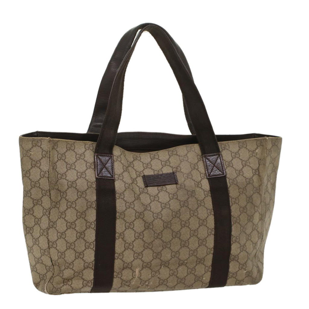 GUCCI GG Supreme Tote Bag Beige 141624 55561