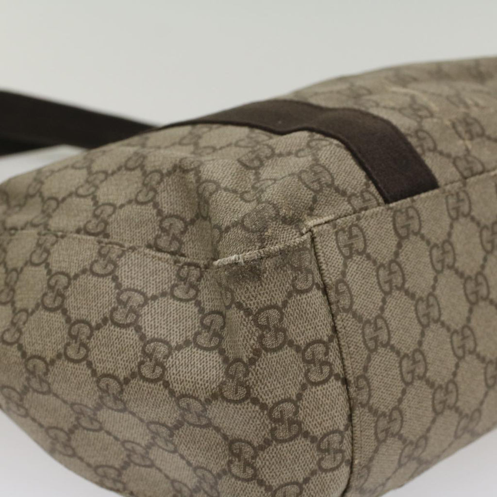 GUCCI GG Supreme Tote Bag Beige 141624 55561