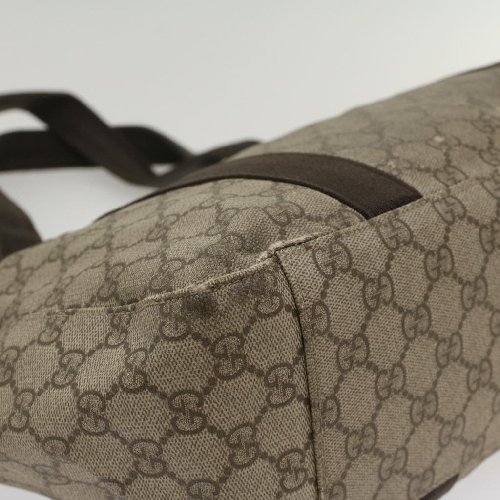 GUCCI GG Supreme Tote Bag Beige 141624 55561