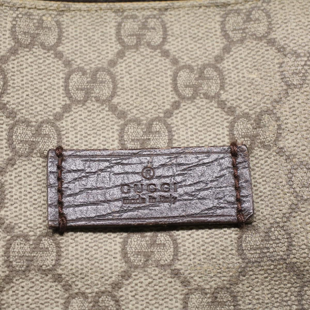 GUCCI GG Supreme Tote Bag Beige 141624 55561