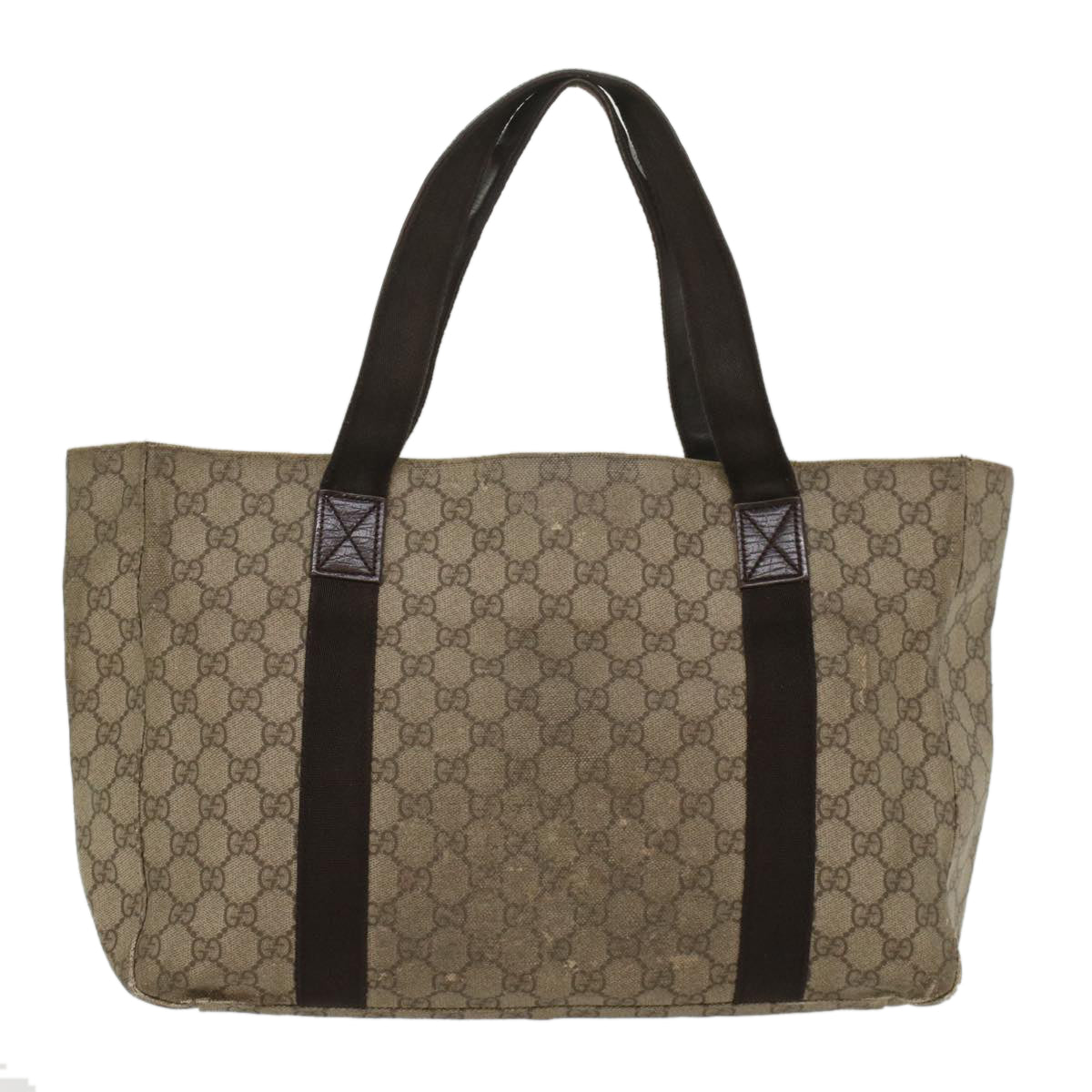 GUCCI GG Supreme Tote Bag Beige 141624 55561