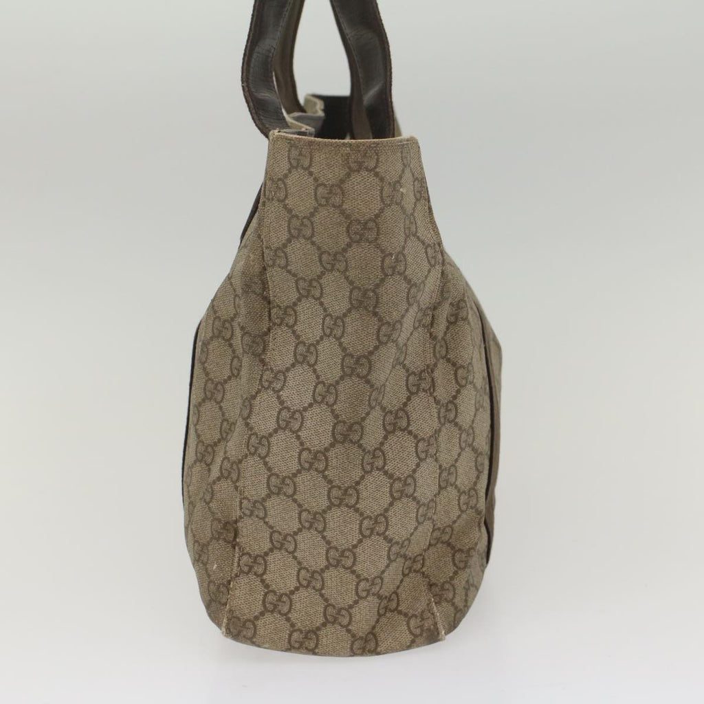 GUCCI GG Supreme Tote Bag Beige 141624 55561