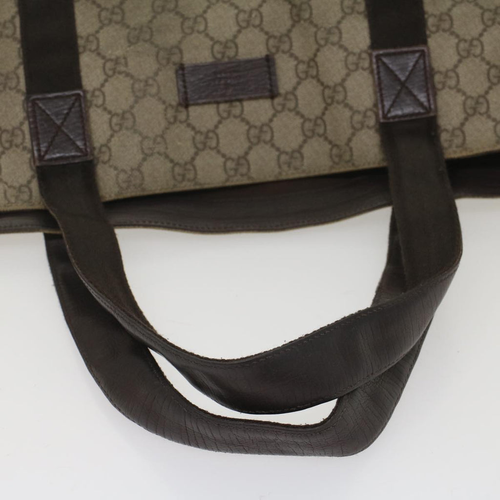 GUCCI GG Supreme Tote Bag Beige 141624 55561