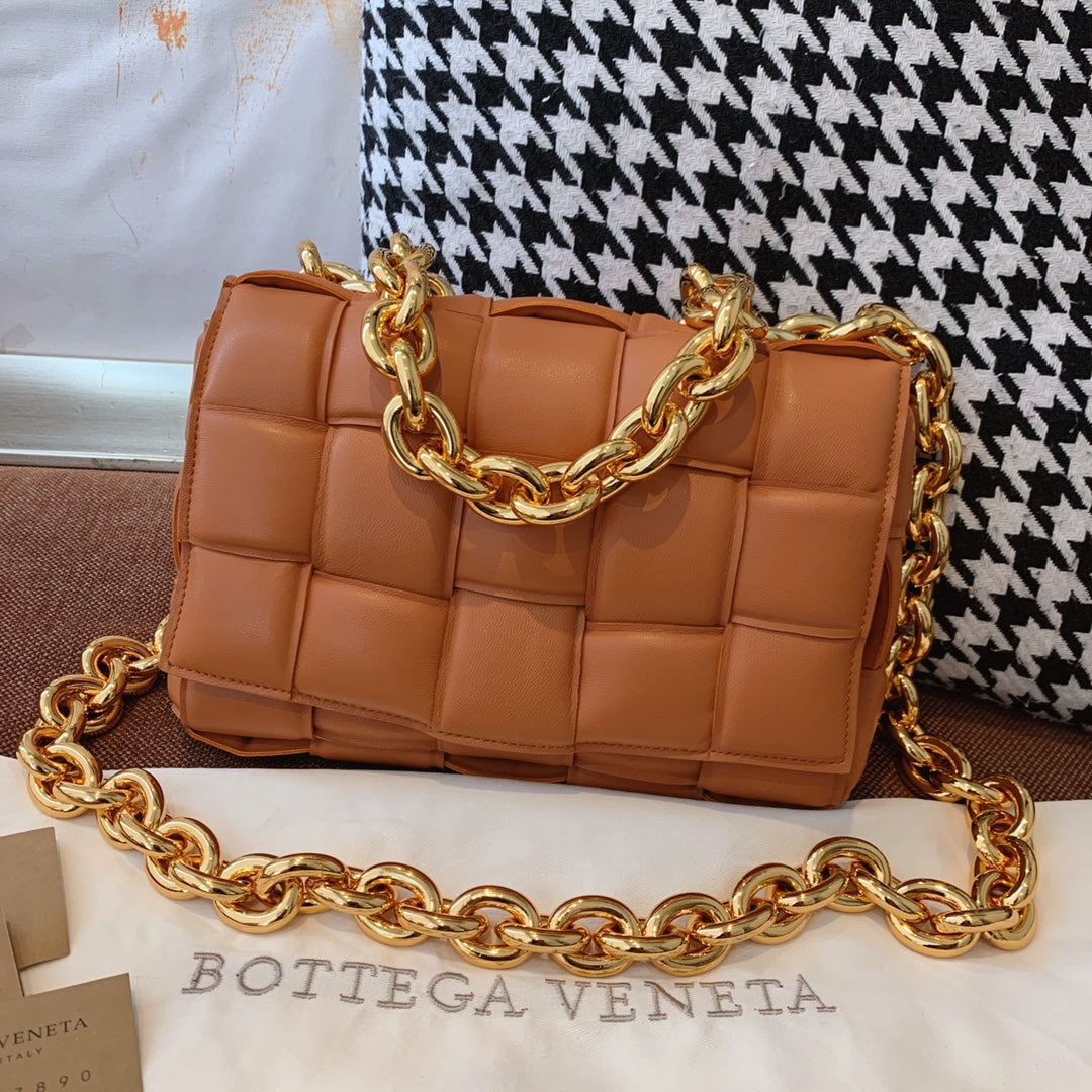 GLAMI Chain Cassette Brown, For Women, WomenÃƒÂ¢Ã¢â€šÂ¬Ã¢â€žÂ¢s Bags 10.2in/26cm