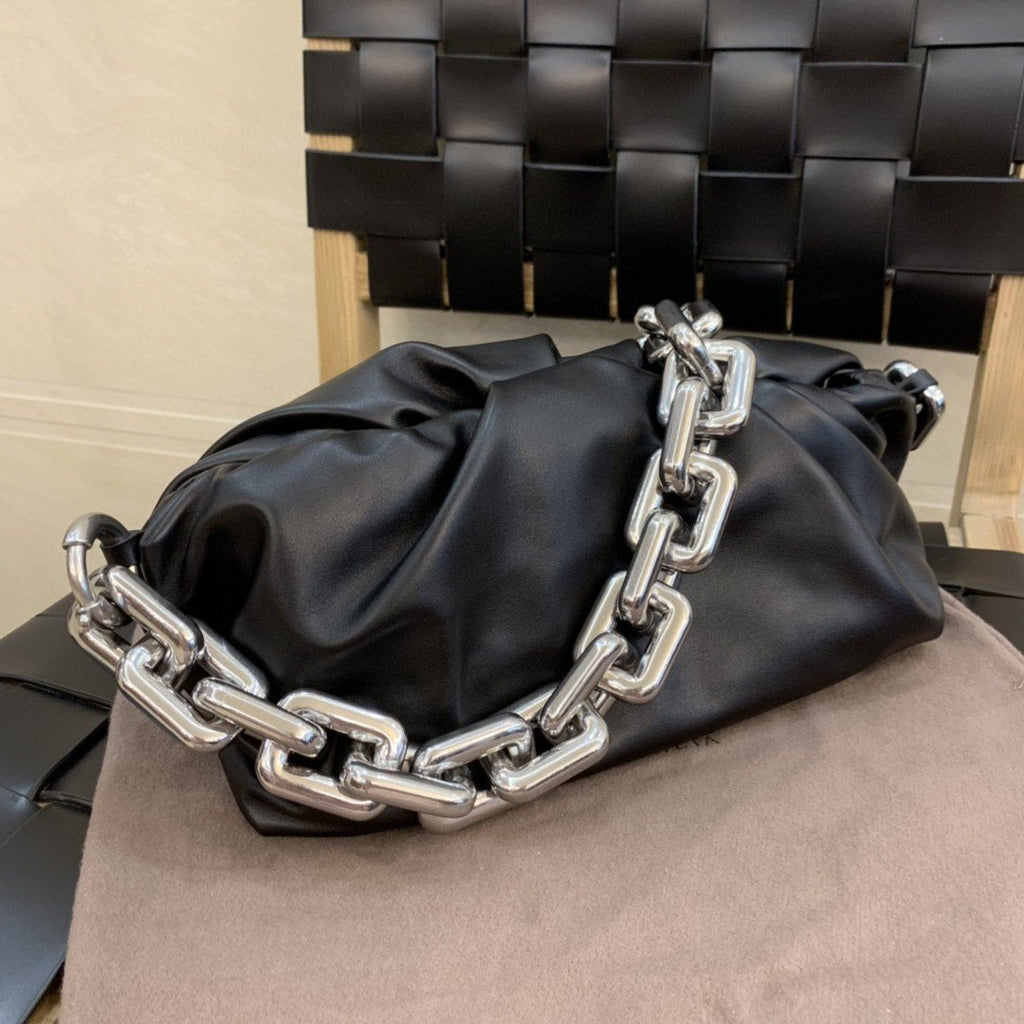 GLAMI Chain Pouch For Women 12.2in/31cm In Black