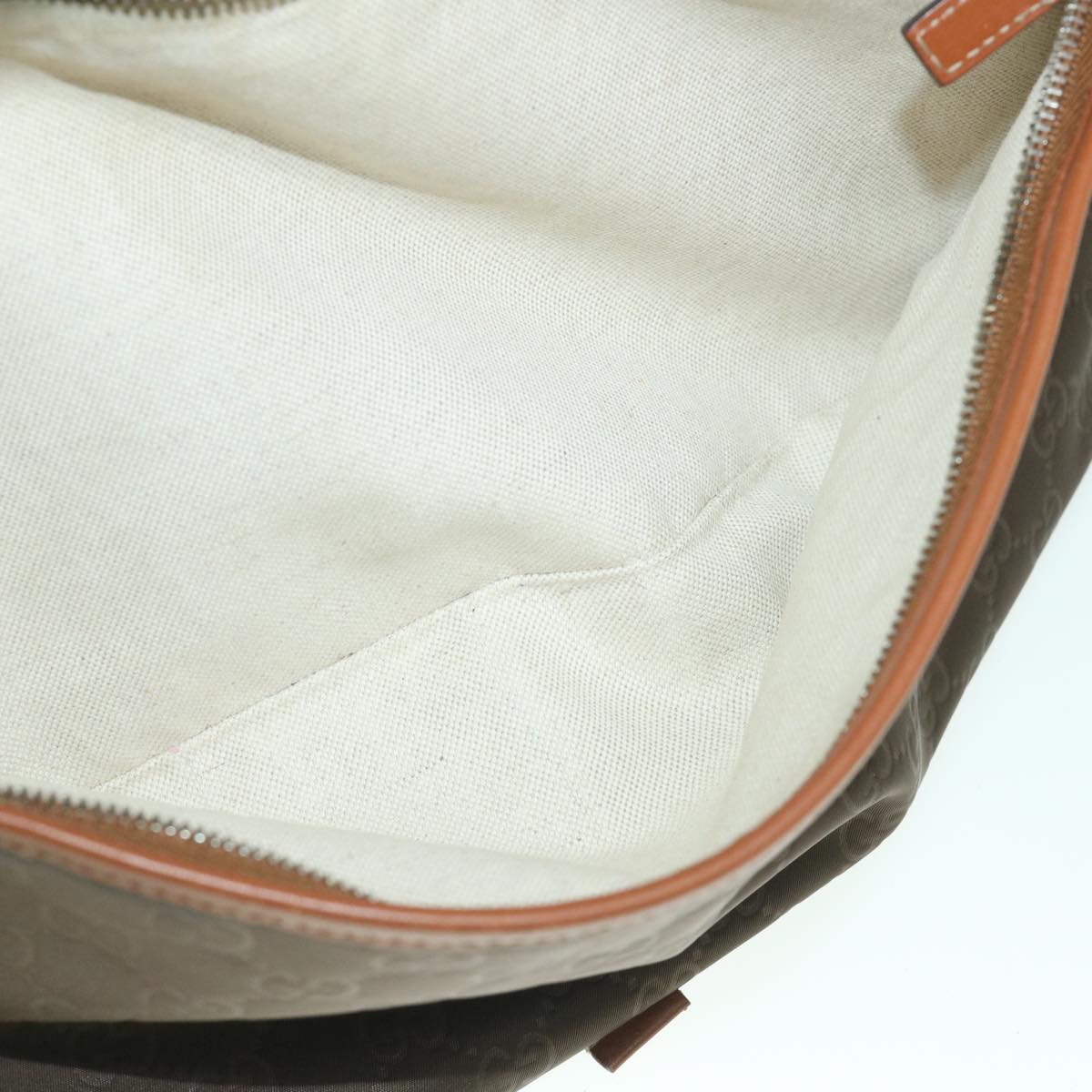 GUCCI GG Canvas Backpack Nylon Brown 190278 55856