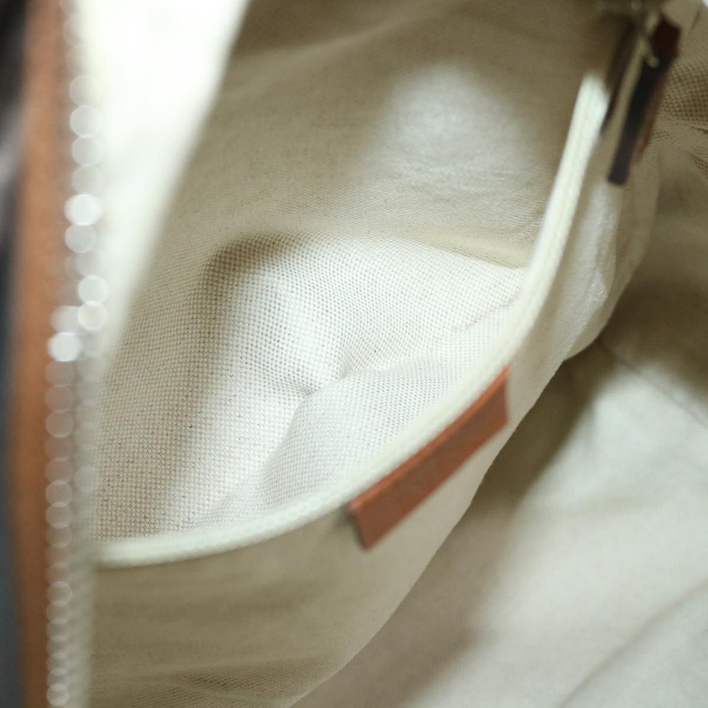 GUCCI GG Canvas Backpack Nylon Brown 190278 55856