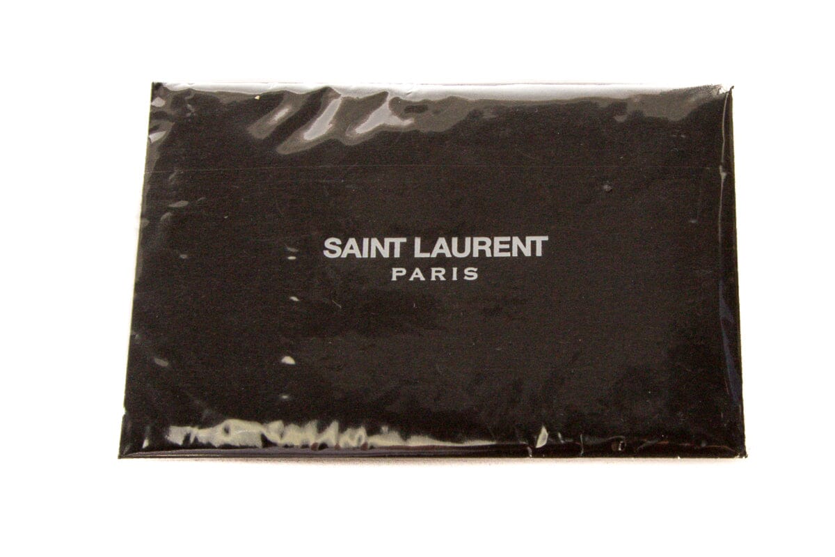 YSL Grey Embossed Croc Blogger  Cross-Body