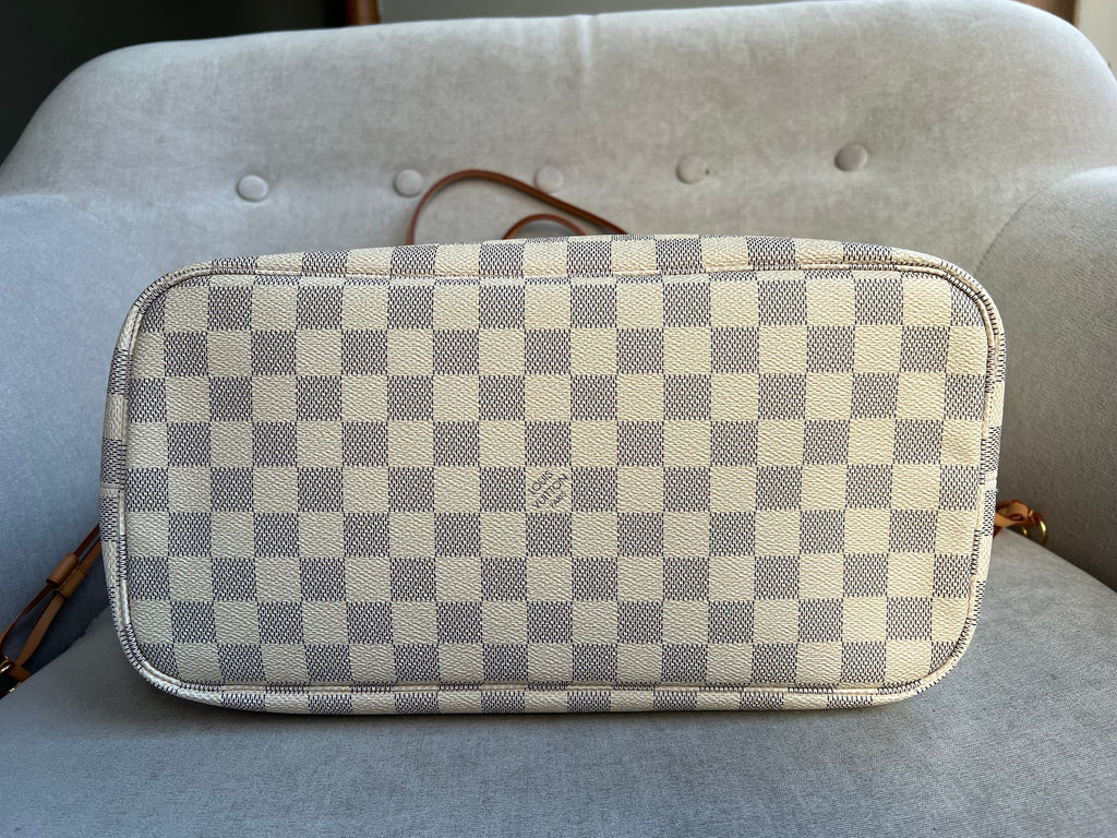 Louis Vuitton Neverfull MM Monogram Damier Azur (RRP £1,410)