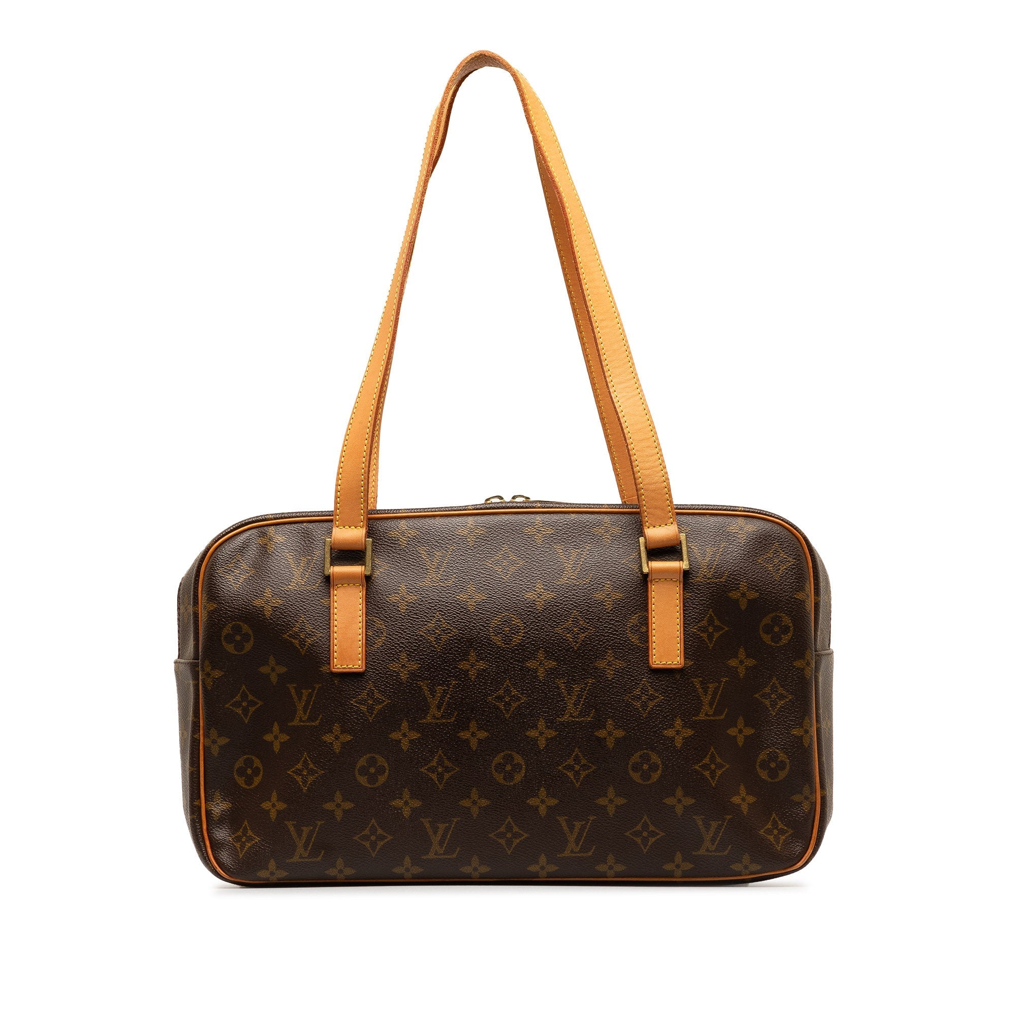 Brown Louis Vuitton Monogram Cite MM Shoulder Bag