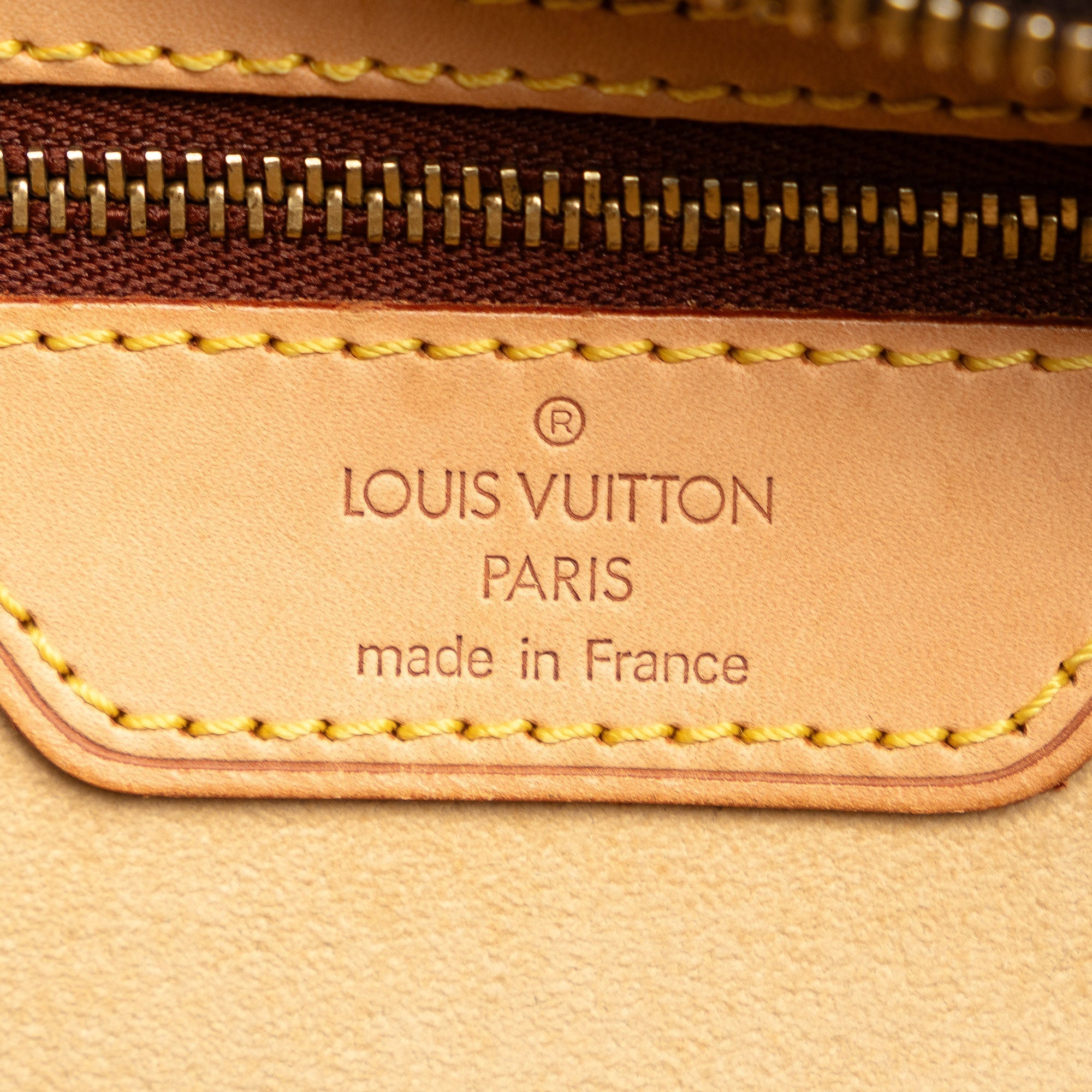 Brown Louis Vuitton Monogram Cite MM Shoulder Bag
